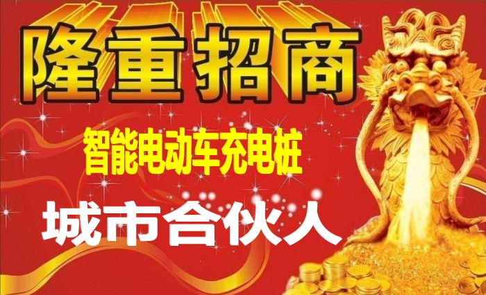 10路電動車智能充電樁，誠招城市合伙人